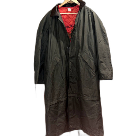 Atlantic Rancher DryHandle Insulated Chore Coat Trench Green Barn Jacket Men's M - Picture 1 of 12